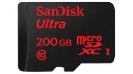 SanDisk представила microSD-карту памяти объемом 200 ГБ